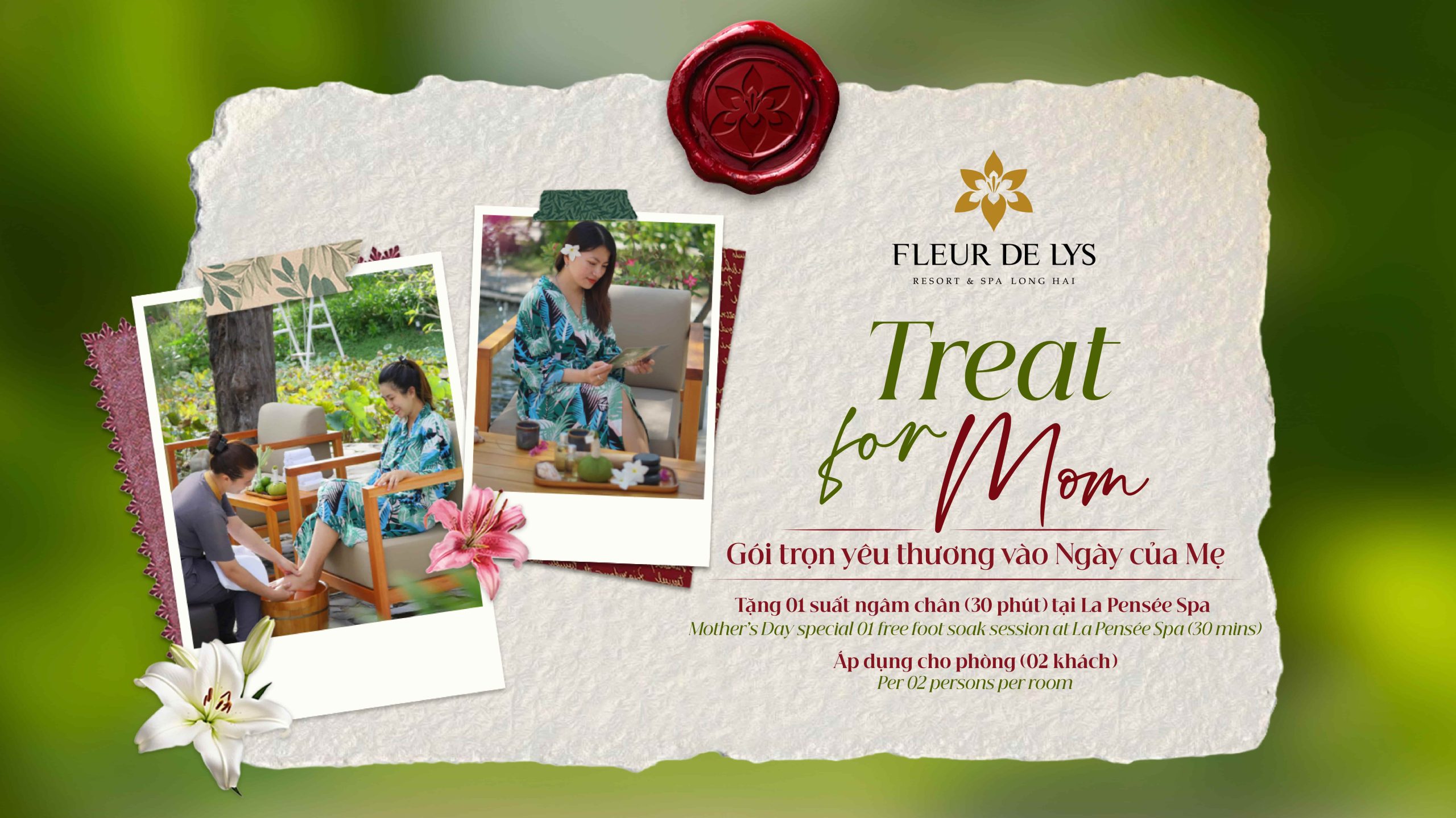 TREAT FOR MOM – THE GIFT OF SERENITY